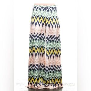 Missoni Vibrant Zigzag Wideleg pants